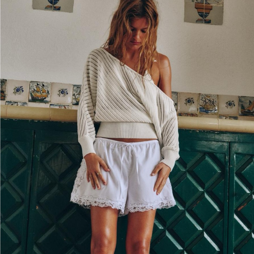 Zara off the shoulder top